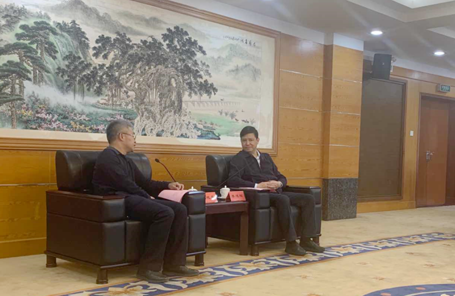 数字莆田迎硬核伙伴，莆田市市长李建辉会见leyu.乐鱼系统高级副总裁王晓亮